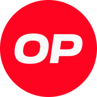 Optimism OP logo